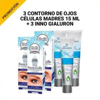 Linio 3 contorno de ojos células madres 15 ml... oferta