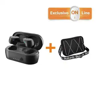 iShop Audifono skullcandy sesh evo true wireless con bolso lateral skullcandy porta smartphone - negro oferta