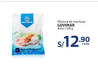 Plaza Vea Mixtura de mariscos GOVIMAR Bolsa x 500g oferta
