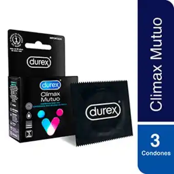 Mifarma Preservativos durex climax mutuo - caja 3 un oferta