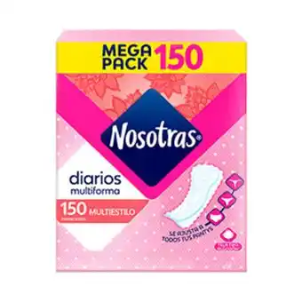 Mifarma Protectores diarios multiestilo nosotras - caja 150 un oferta