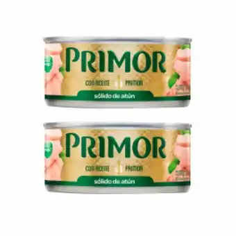 Freshmart Pack x2 sólido de atún en aceite vegetal primor - lata 170 gr - pack oferta