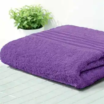 Avon Toalla de cuerpo morada oferta