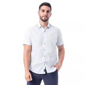 Pionier Camisa popelina estamp. futt m/corta oferta
