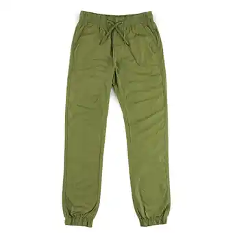 Tottus Pantalon jogger paper niño teen talla 16 verde oferta