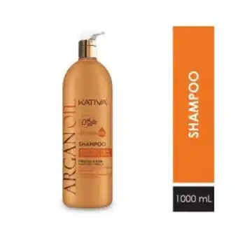 Freshmart Shampoo kativa argan oil - frasco 1 lt - unidad oferta