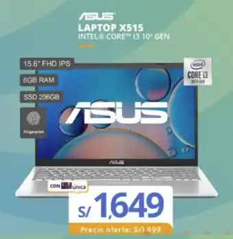 Tiendas EFE Asus - Laptop X515 Intel Core i3 10 Gen oferta