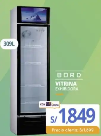 Tiendas EFE BORD - Vitrina Exhibidora 309L oferta
