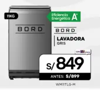 La Curacao BORD Lavadora Gris 11kg oferta