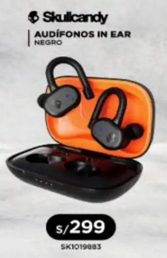 Skullcandy Audifonos in ear Negro