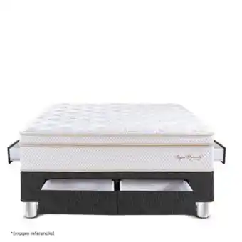 Paraiso del Perú Cama con cajones royal dynasty | king oferta