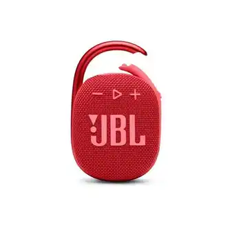 iShop Parlante jbl clip 4 bluetooth - rojo oferta