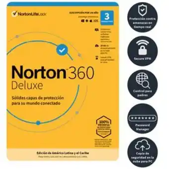 Tai Loy Norton 360 deluxe 3 dispositivos - 1 año oferta