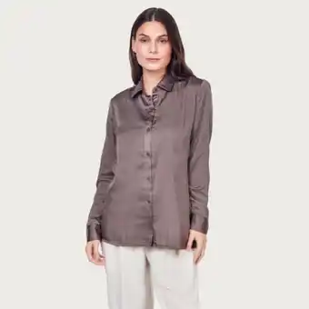 Fina Perú Blusa donatela taupe oferta