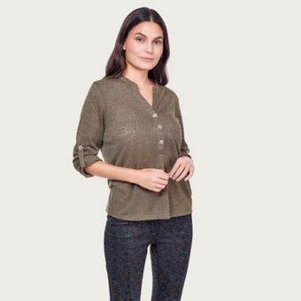 Fina Perú Polo natalia verde oferta