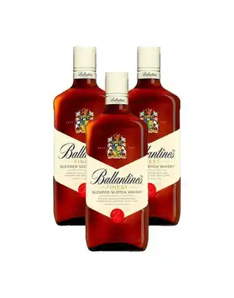 Sumon Licores Whisky ballantines finest 750ml x3 oferta