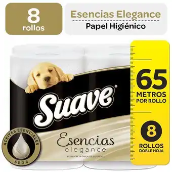 Vivanda Papel higiénico suave esencias elegance paquete 8un oferta