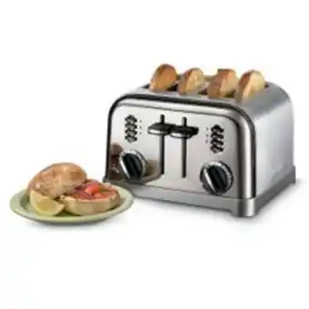 Metro Cuisinart tostadora 1800w cpt180e 4 rebanadas oferta
