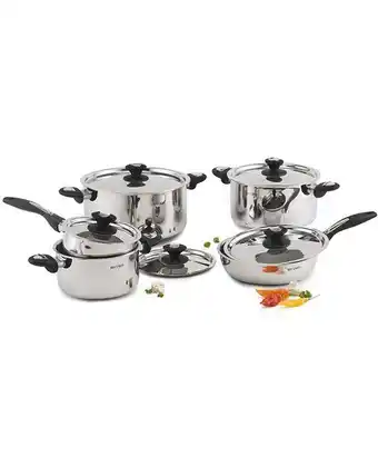 Tiendas EFE Juego de ollas record marquesa acero inoxidable - 10 piezas oferta