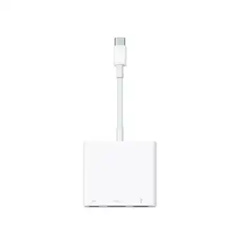 Adaptador apple tipo usb-c con 3 puertos: hdmi/usb/usb-c - blanco