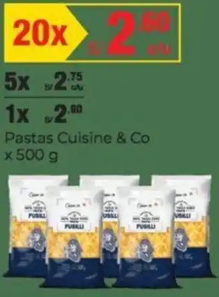 Metro Pastas Cuisine & Co 20 x 500g oferta