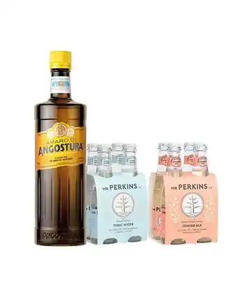 Sumon Licores Amaro di angostura 750ml four pack mr perkins ginger ale 200ml four pack mr perkins tonic 200ml oferta