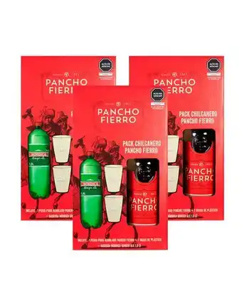 Sumon Licores Pack pisco pancho fierro 750ml x3 oferta
