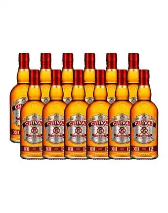 Sumon Licores Whisky chivas regal 12 años 700ml x12 oferta