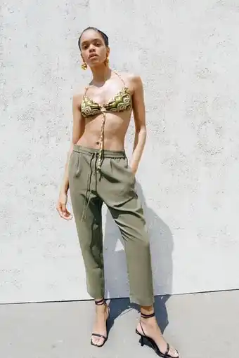 ZARA Pantalón pijamero oferta
