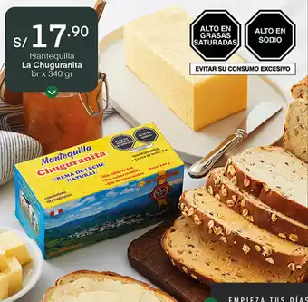 Plaza Vea Mantequilla La Chuguranita 340g oferta