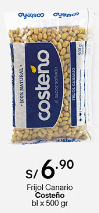Plaza Vea Frijol Canario Costeño 500g oferta