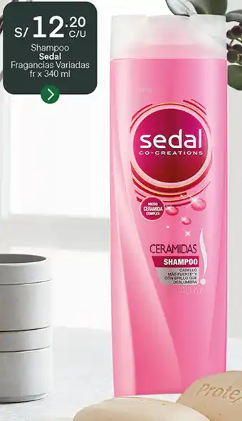 Plaza Vea Shampoo Sedal Fragancias Variadas 340ml oferta