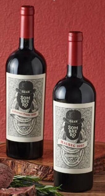 Wong Vino Gran Sombrero 750ml oferta