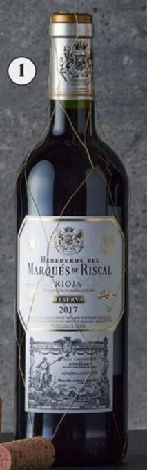 Wong Vino Marqués de Riscal Reserva 750ml oferta