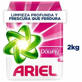 Vivanda Detergente en polvo ariel con downy bolsa 2kg oferta