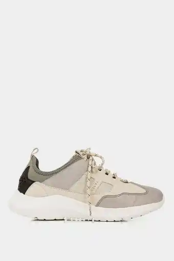 Vélez Zapatilla camper de cuero para hombre combinación de texturas y materiales oferta
