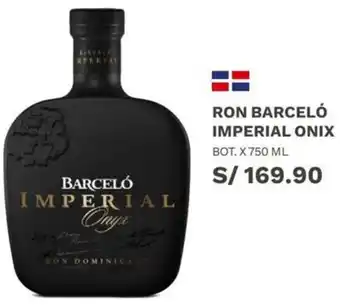 Wong Ron Barceló Imperial Onix 750ml oferta