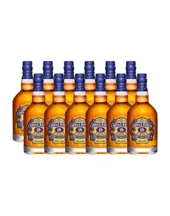 Sumon Licores Whisky chivas regal 18 años 700ml x12 oferta
