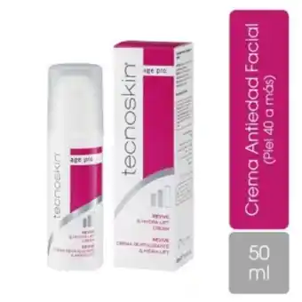Mifarma Crema revitalizante e hidratante age pro tecnoskin - frasco 50 ml oferta