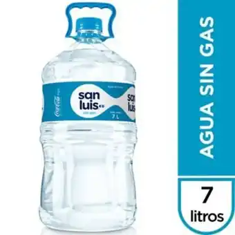 Tottus Agua mineral sin gas bidón 7 l oferta