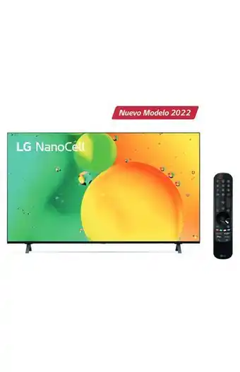 Tiendas EFE Tv lg nanocell 50' 4k smart thinq ai 50nano75sqa (2022) oferta