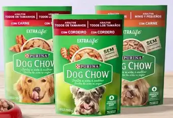 Wong Dog chow Pouch 3x100g oferta