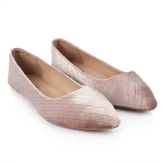 Tottus Ballerinas textura mujer silver 35 oferta