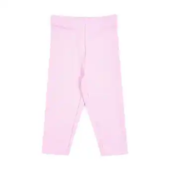 Tottus Legging algodón bebé talla 6m rosa claro oferta