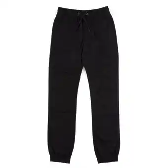 Tottus Pantalon jogger paper niño teen talla 14 negro oferta