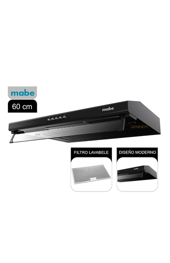 Tiendas EFE Campana extractora mabe cmu6020pb0 60 cm oferta