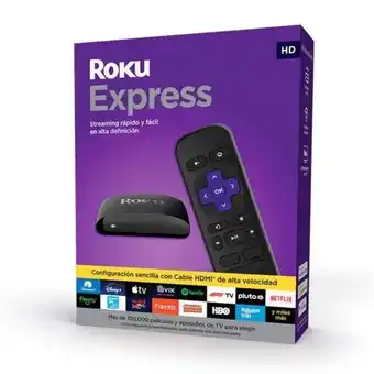 Hiraoka Adaptador de tv roku express 3930mx 512mb oferta