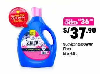 Plaza Vea Suavizante Downy Floral bt x 4.8 L oferta