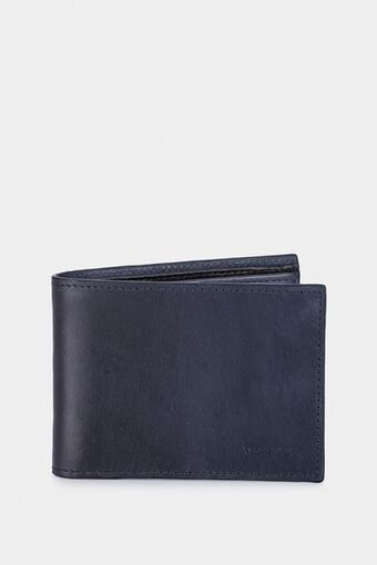 Vélez Billetera zafiro de cuero para hombre contraste interno oferta