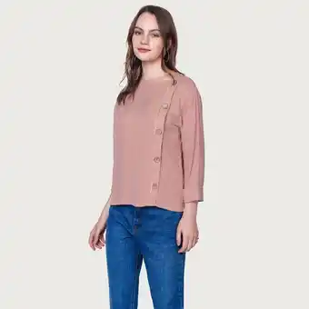 Mentha & Chocolate Blusa roll u print oferta